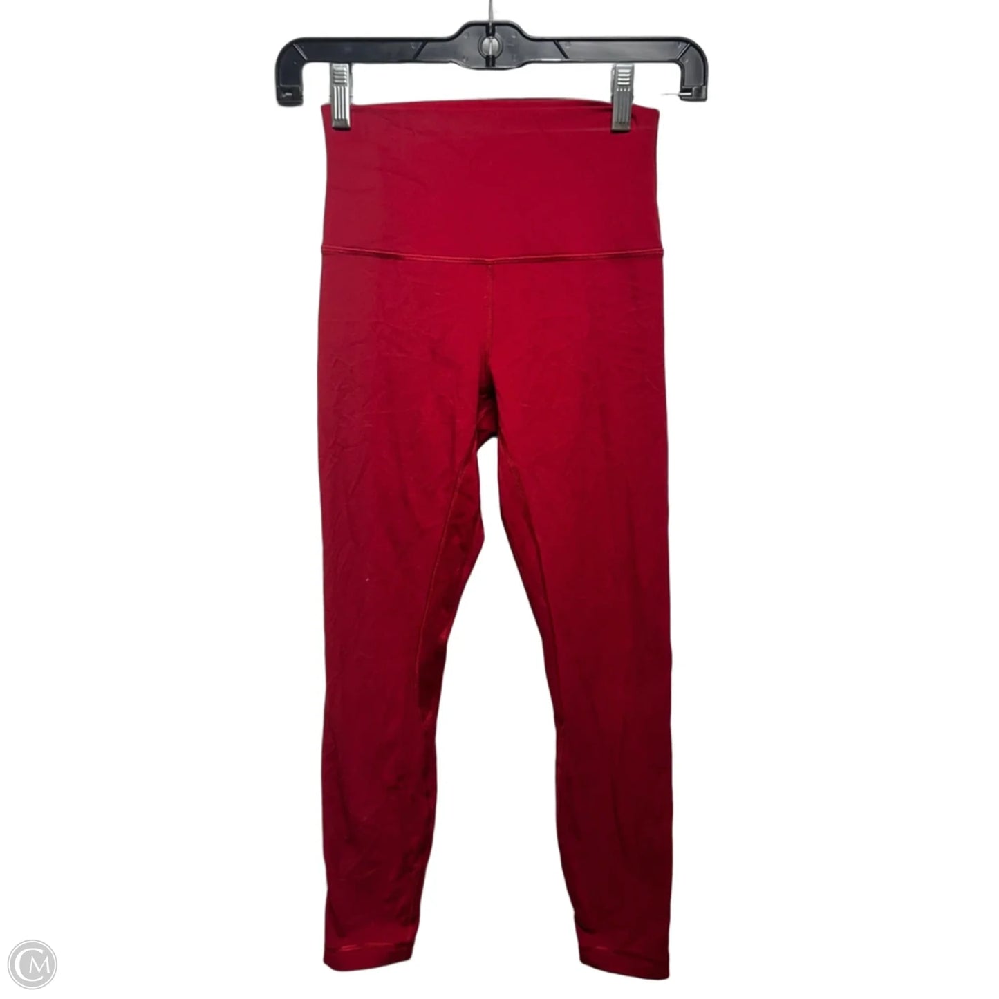 Athletic Leggings By Lululemon In Red, Size: 4