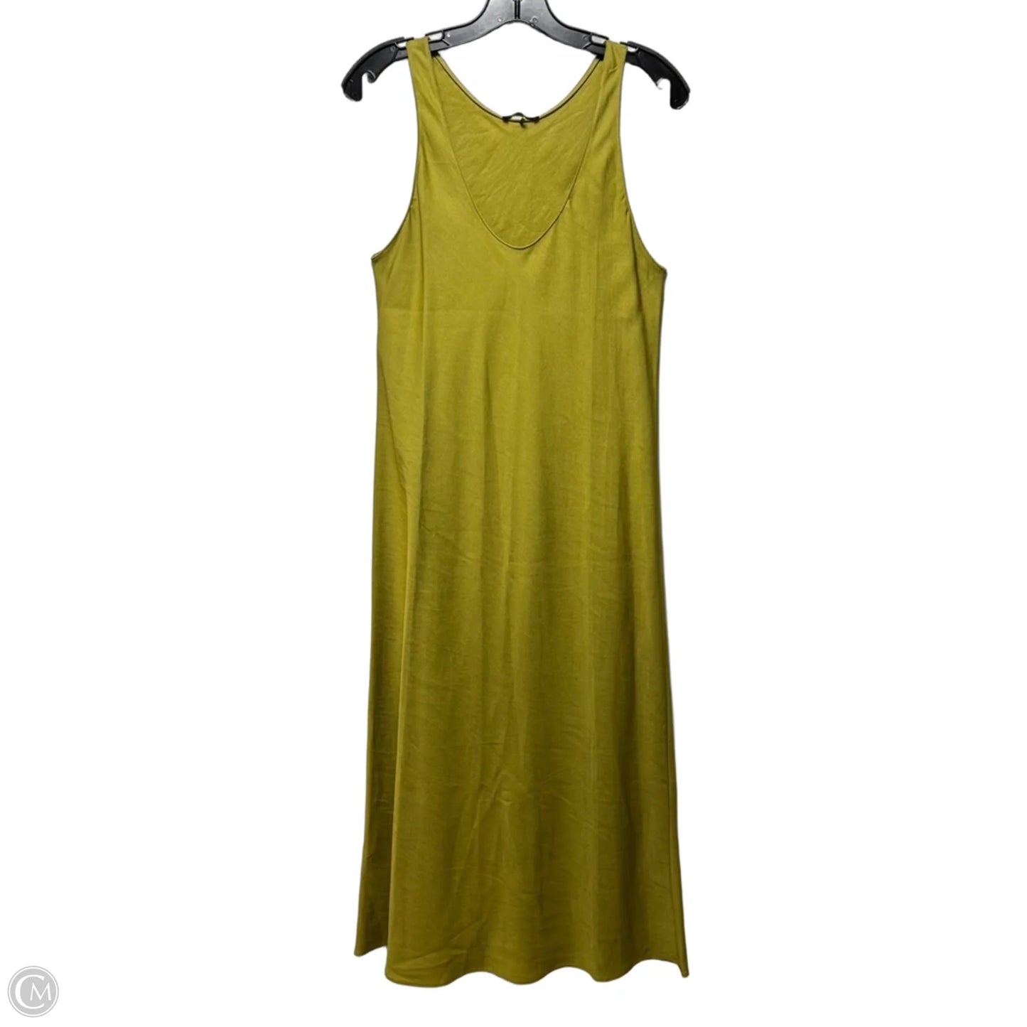 Tank Dress Casual Maxi By Massimo Dutti In Green, Size: S