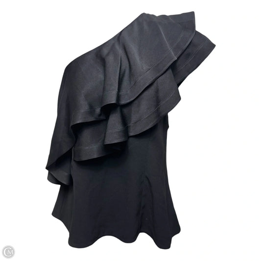 Ruffled One-Shoulder Blouse Luxury Designer By 3.1 Phillip Lim In Black, Size: 2