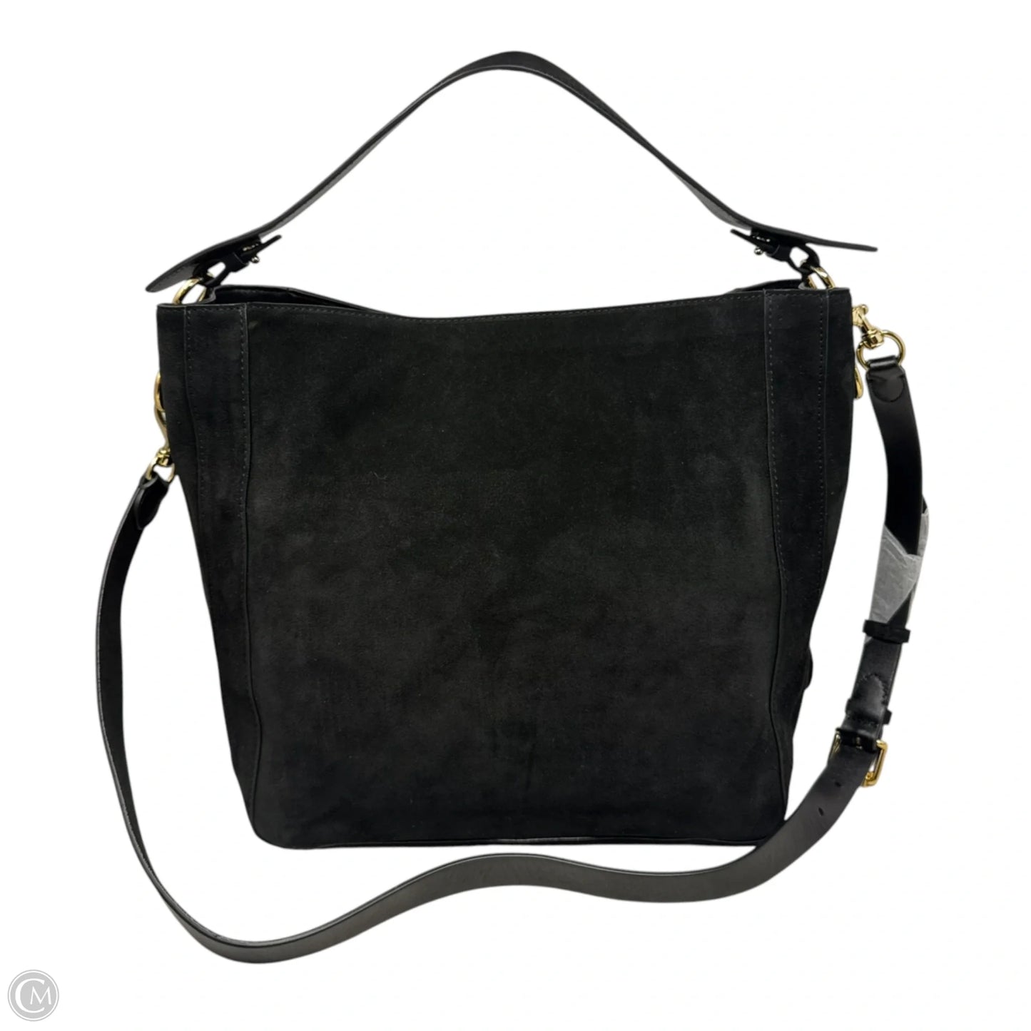 MAB Suede Hobo Handbag Designer By Rebecca Minkoff, Size: Medium