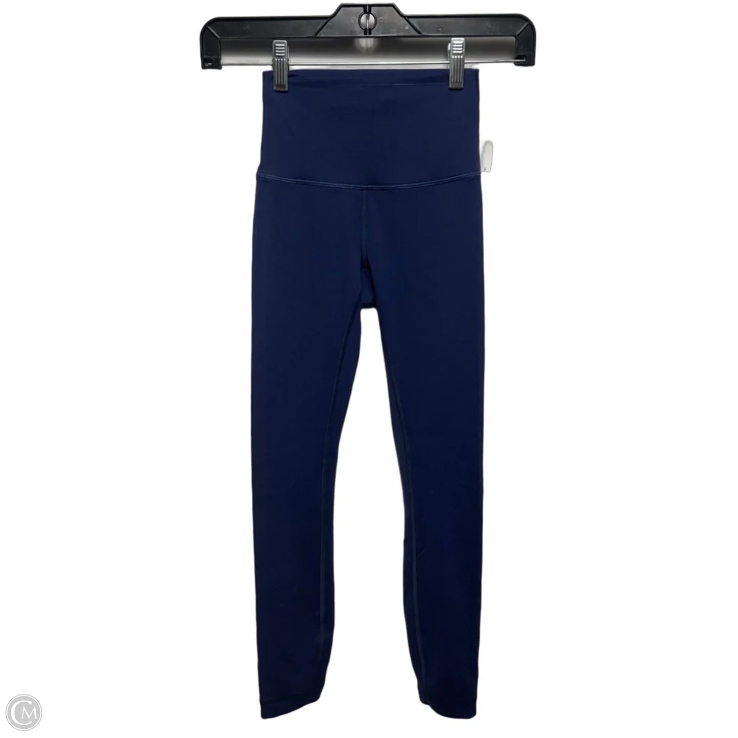 Athletic Leggings By Lululemon In Navy, Size: 0