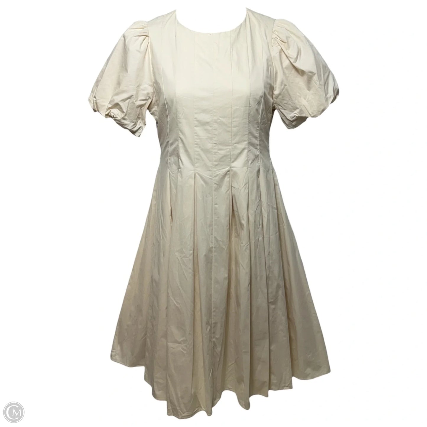 Simone Midi Dress By En Saison In Cream, Size: L