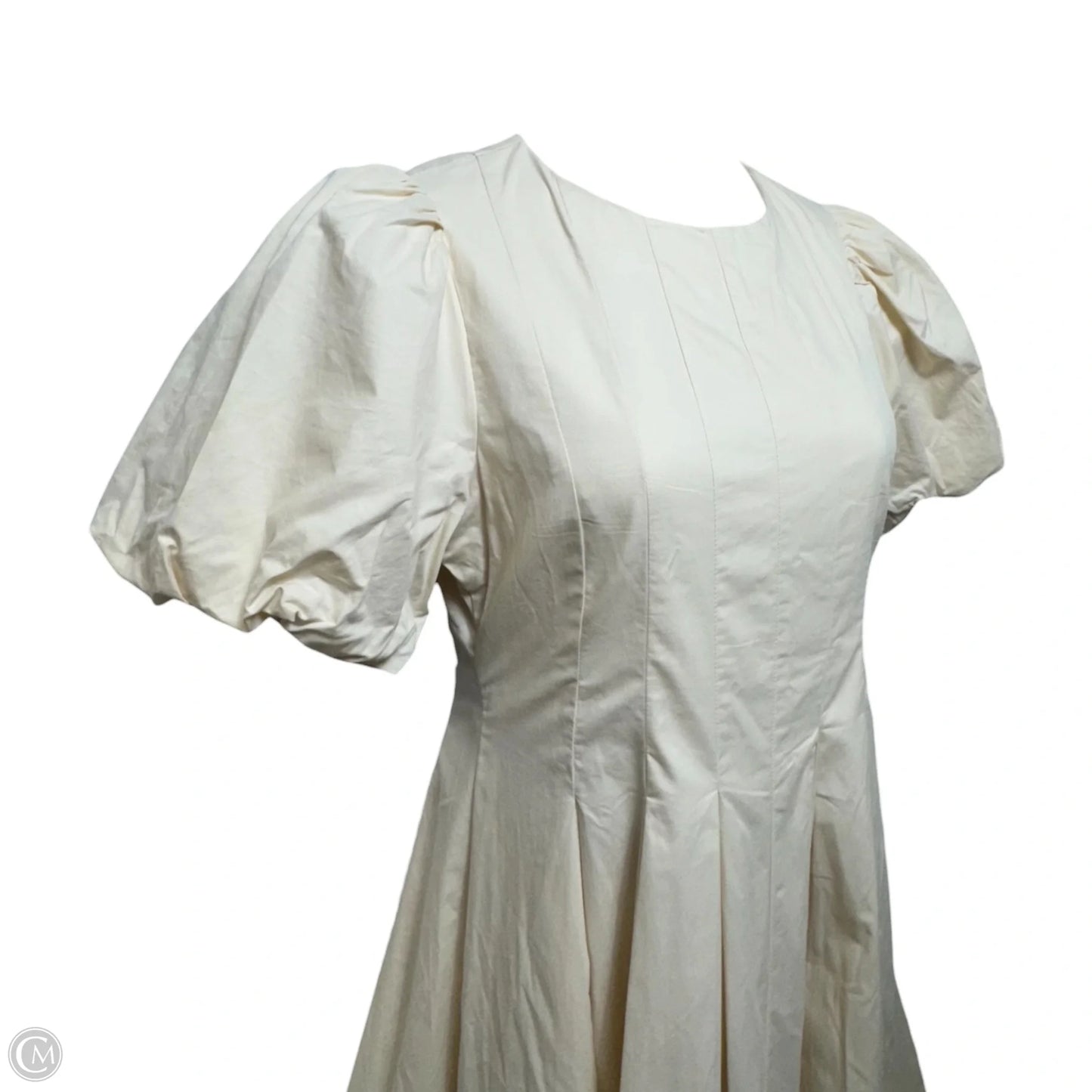 Simone Midi Dress By En Saison In Cream, Size: L