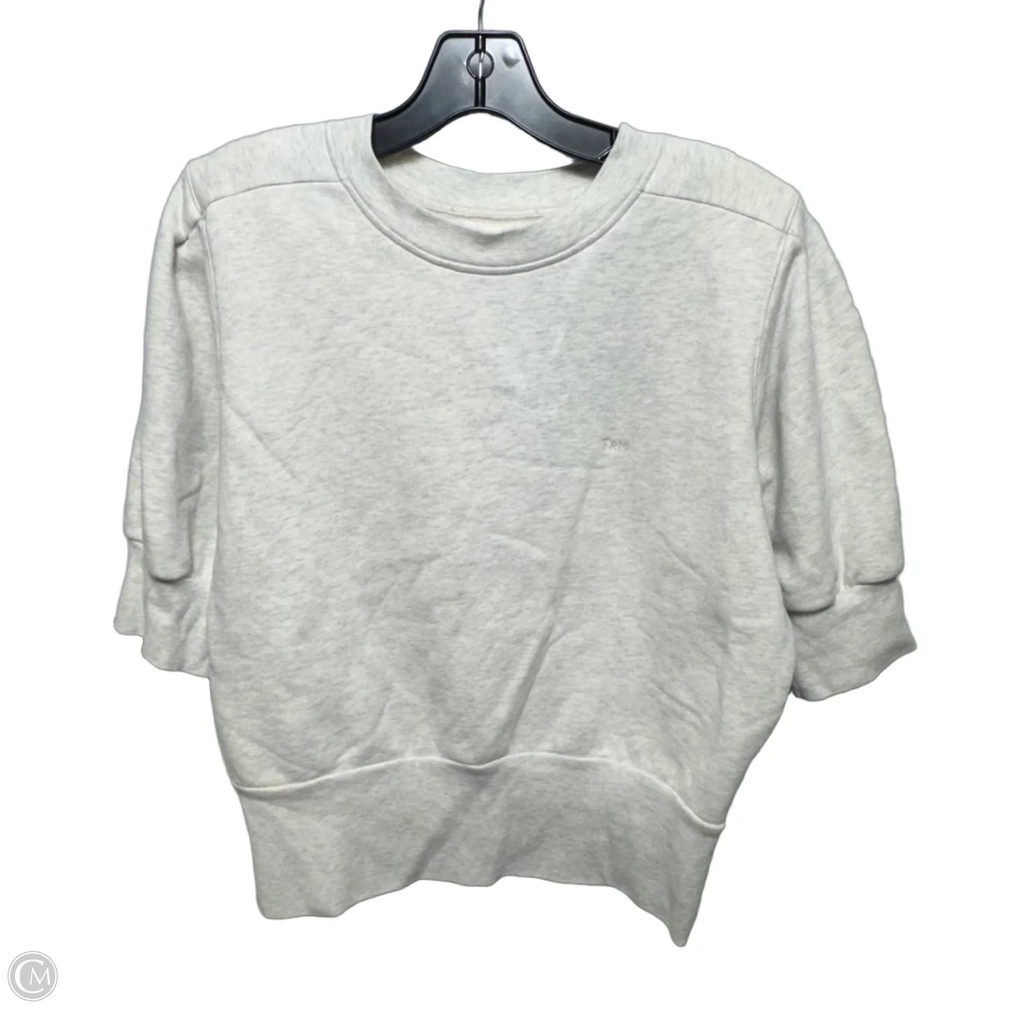 Top 3/4 Sleeve By Frame In Taupe, Size: M ESTIMATED