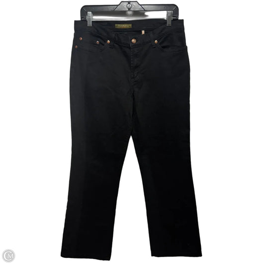 Lauren Jeans Straight By David Kahn In Black, Size: 10