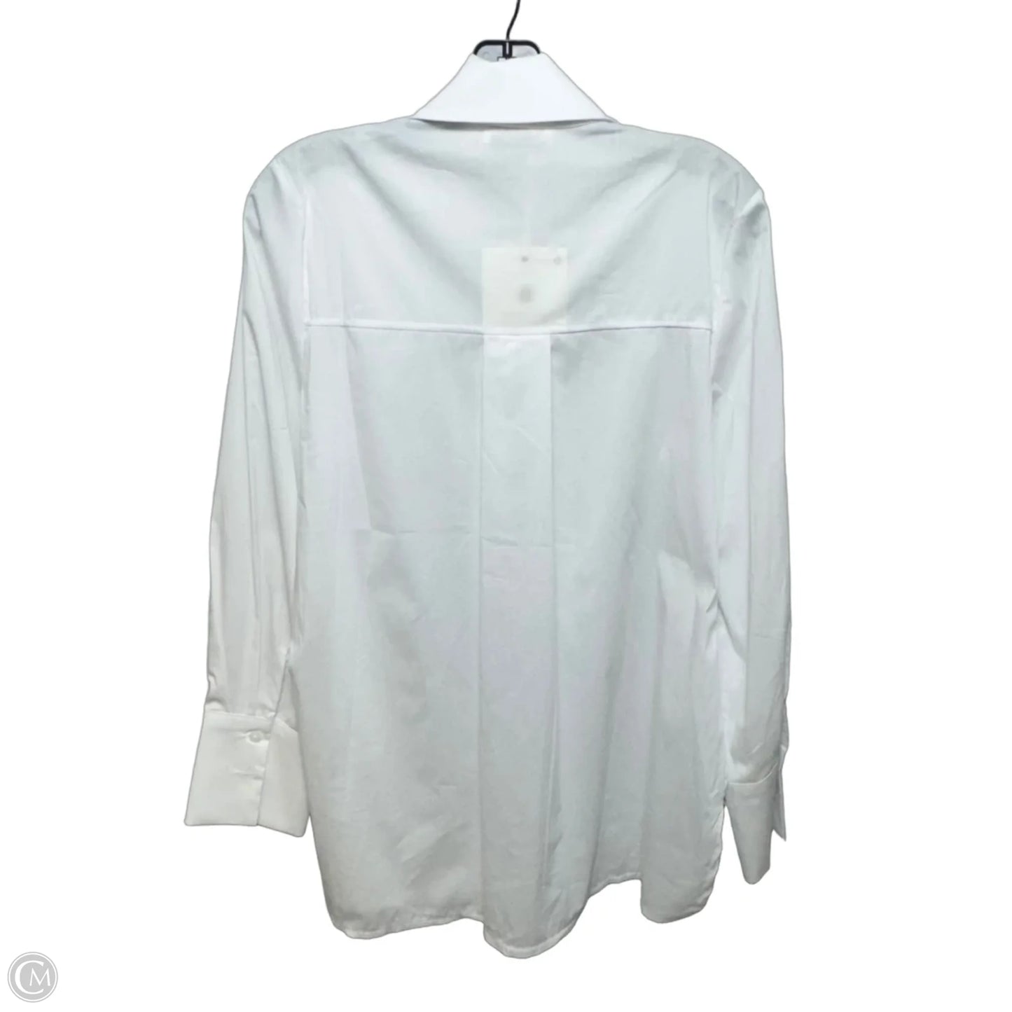 Top Long Sleeve By cobblestone In White, Size: Xl