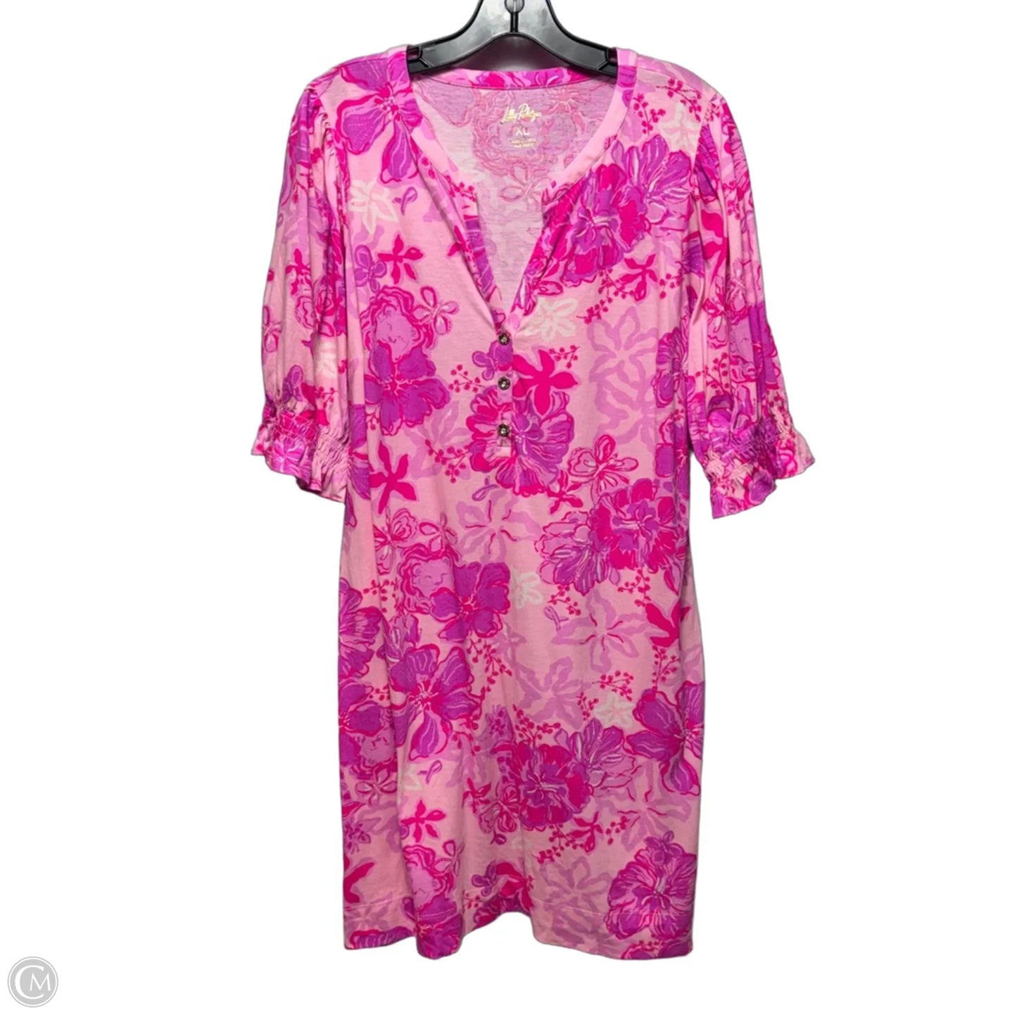 Dress Designer By Lilly Pulitzer In Pink, Size: Xl