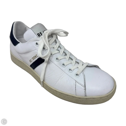 70’s Tennis Sneakers By Re/Done In White, Size: 8