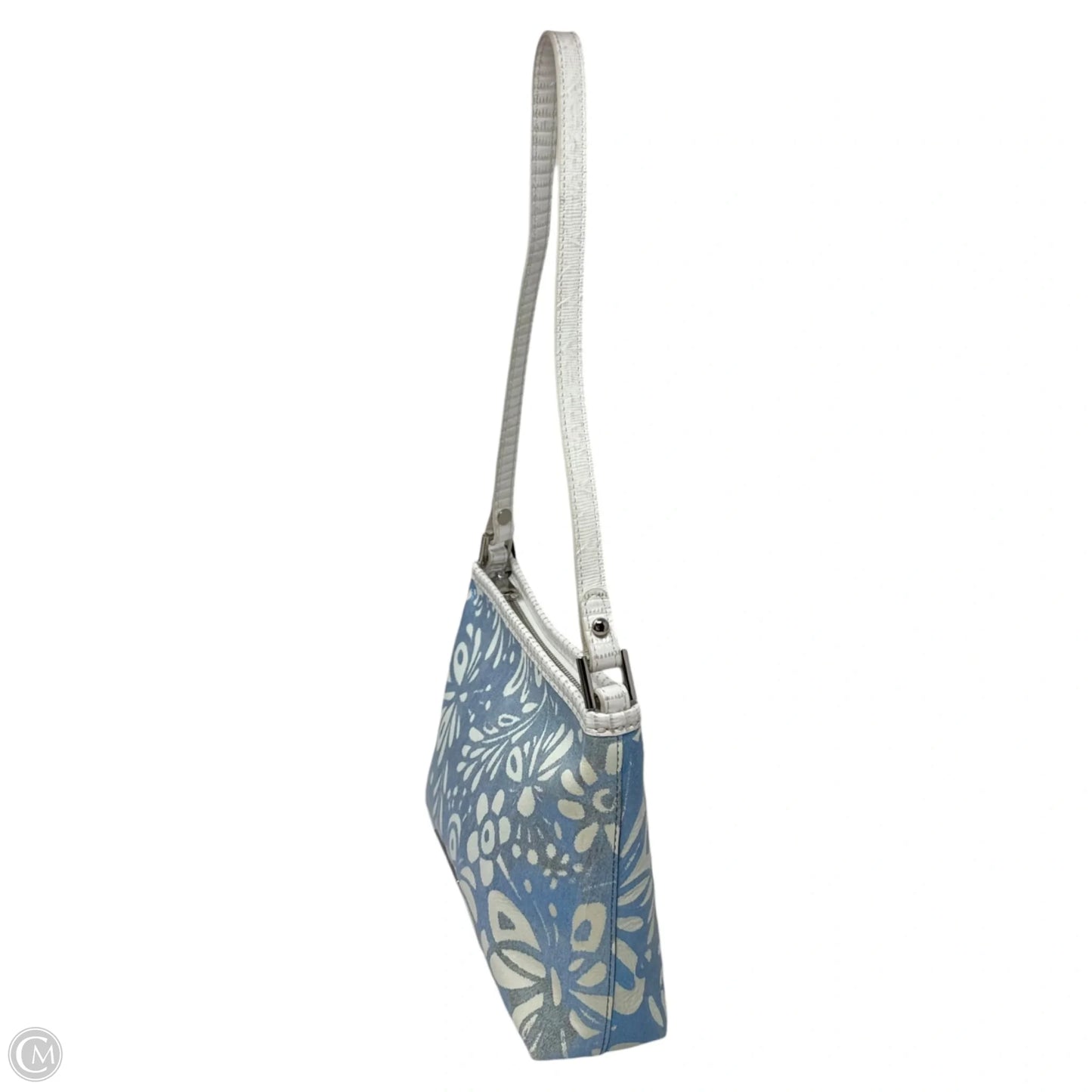 Lorelei Metallic Shoulder Handbag Designer By Brahmin, Size: Small