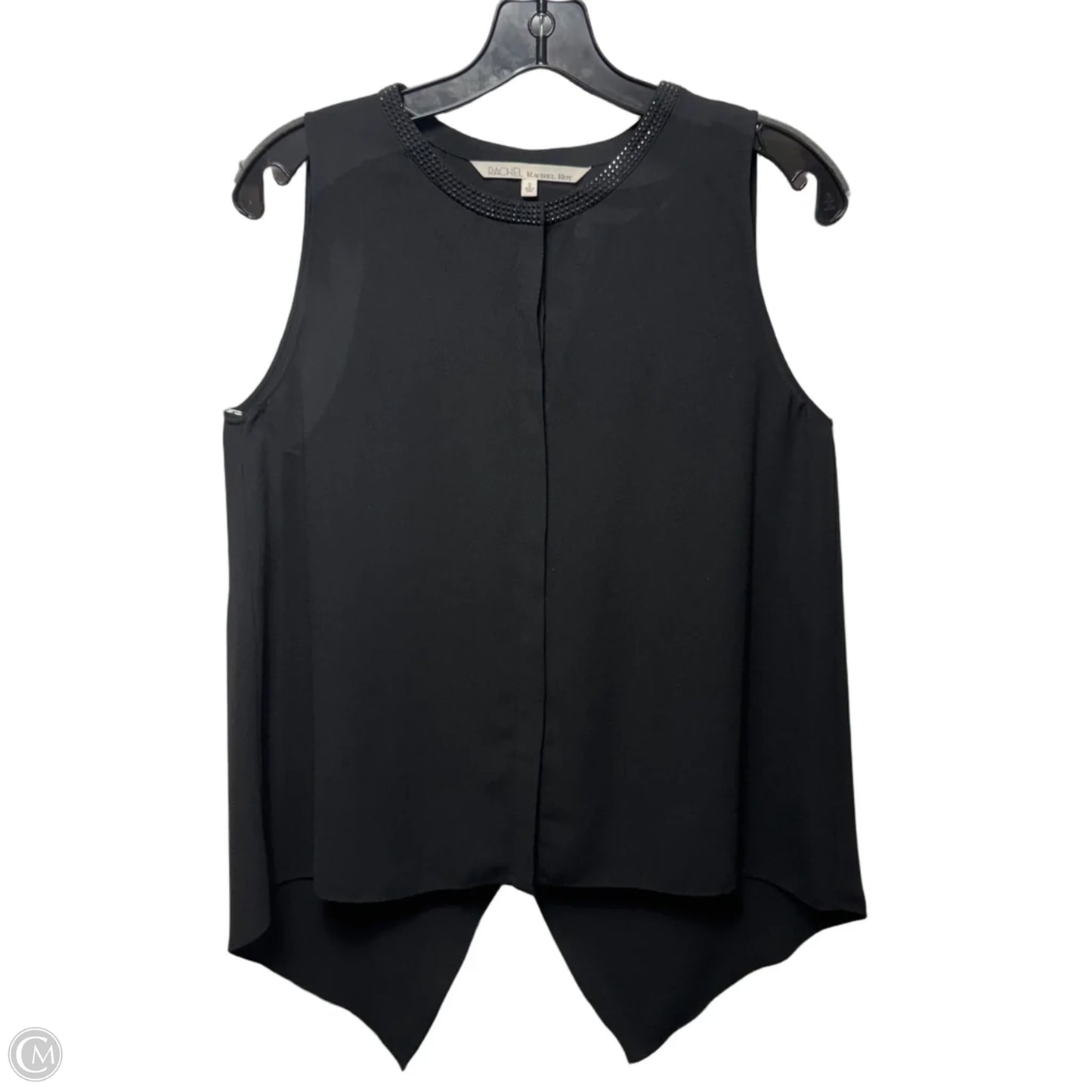 Split Back Top Sleeveless By Rachel Roy In Black, Size: S
