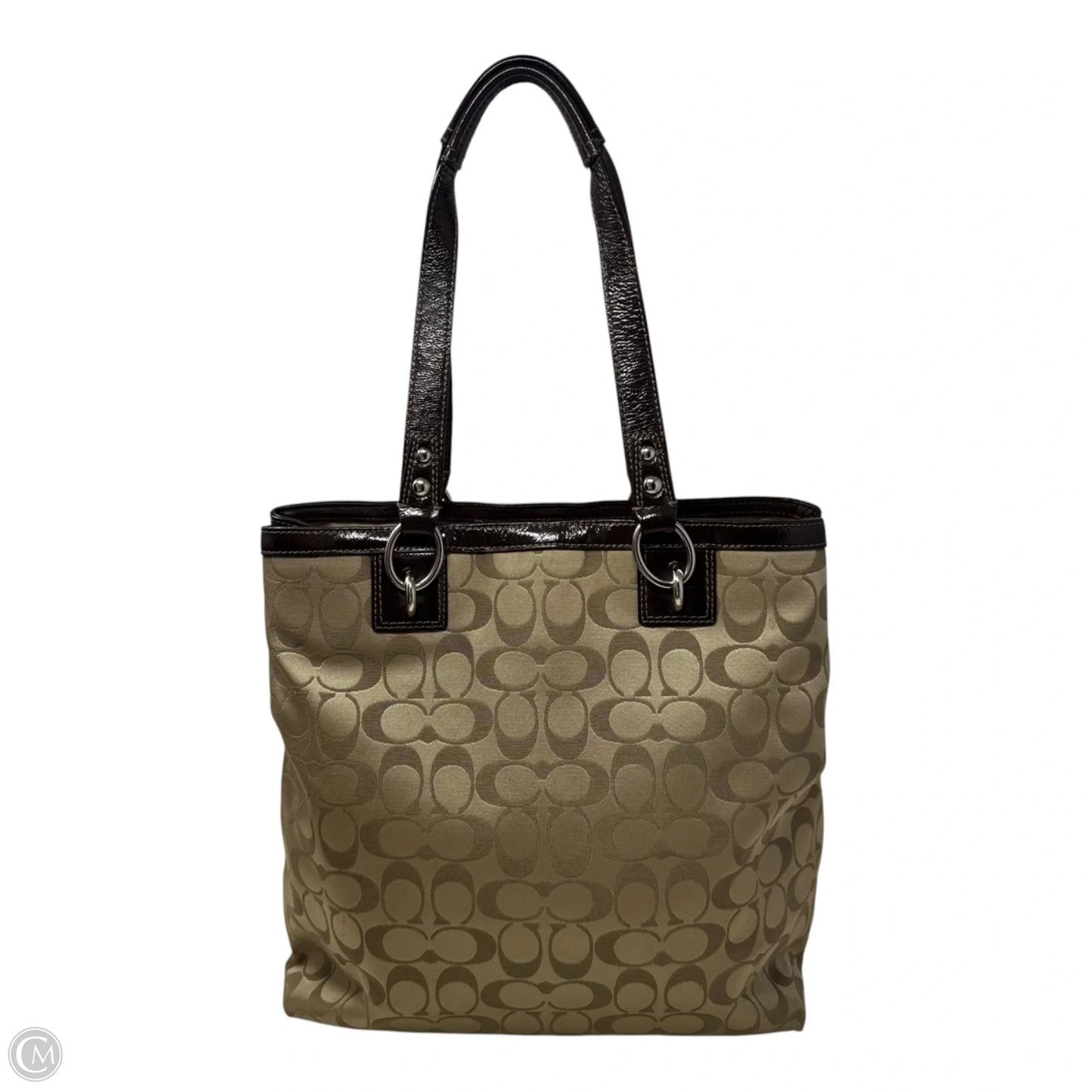 AS IS Penelope Tote Handbag Designer By Coach, Size: Medium