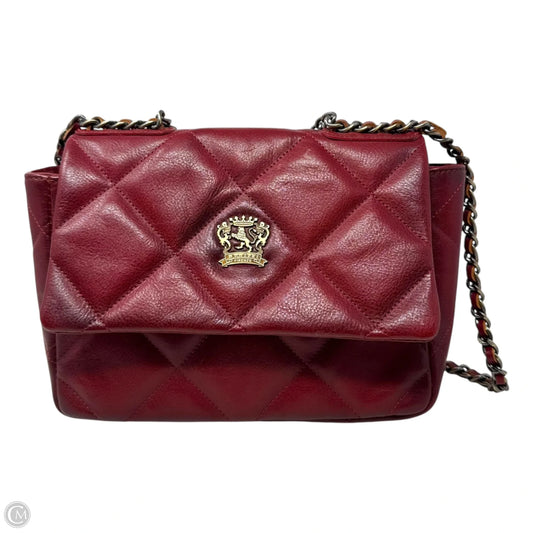 Quarrata Quilted Handbag Leather By Pratesi, Size: Medium