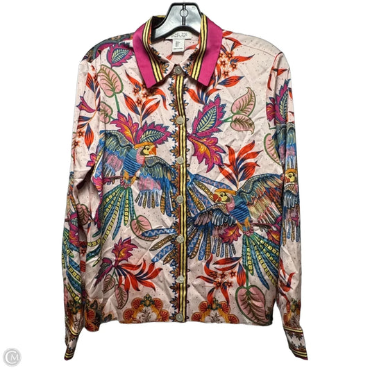 Top Long Sleeve By Rachel Zoe In Multi-colored, Size: S