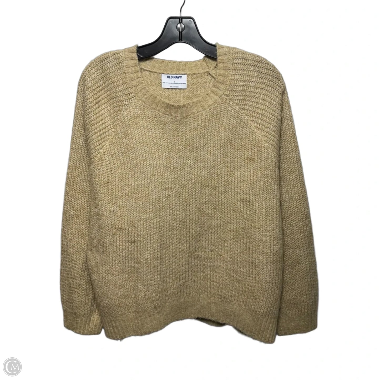 Sweater By Old Navy In Tan, Size: M