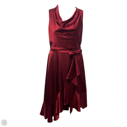 Dress Party Long By Alex Marie In Wine, Size: 14