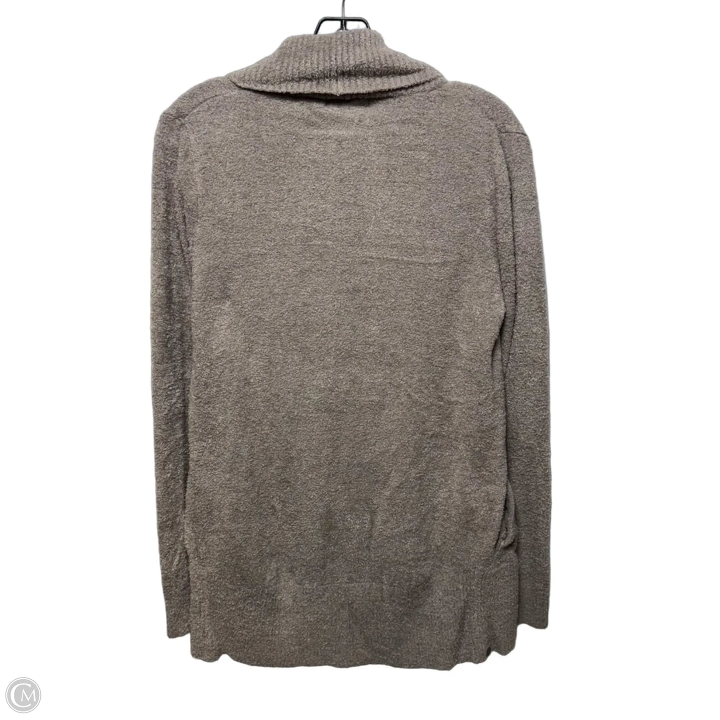 Sweater Cardigan By Barefoot Dreams In Taupe, Size: M