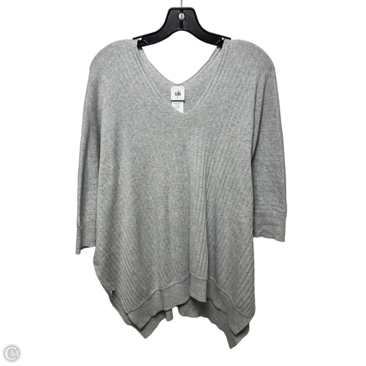 Sweater By Cabi In Grey, Size: S