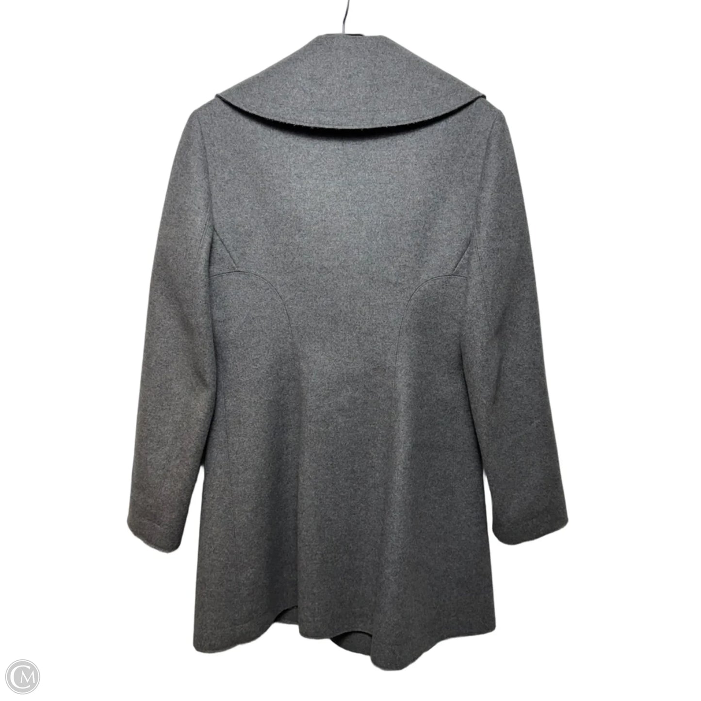 Vintage Y2K Wool-Cashmere Coat By Juicy Couture In Grey, Size: M