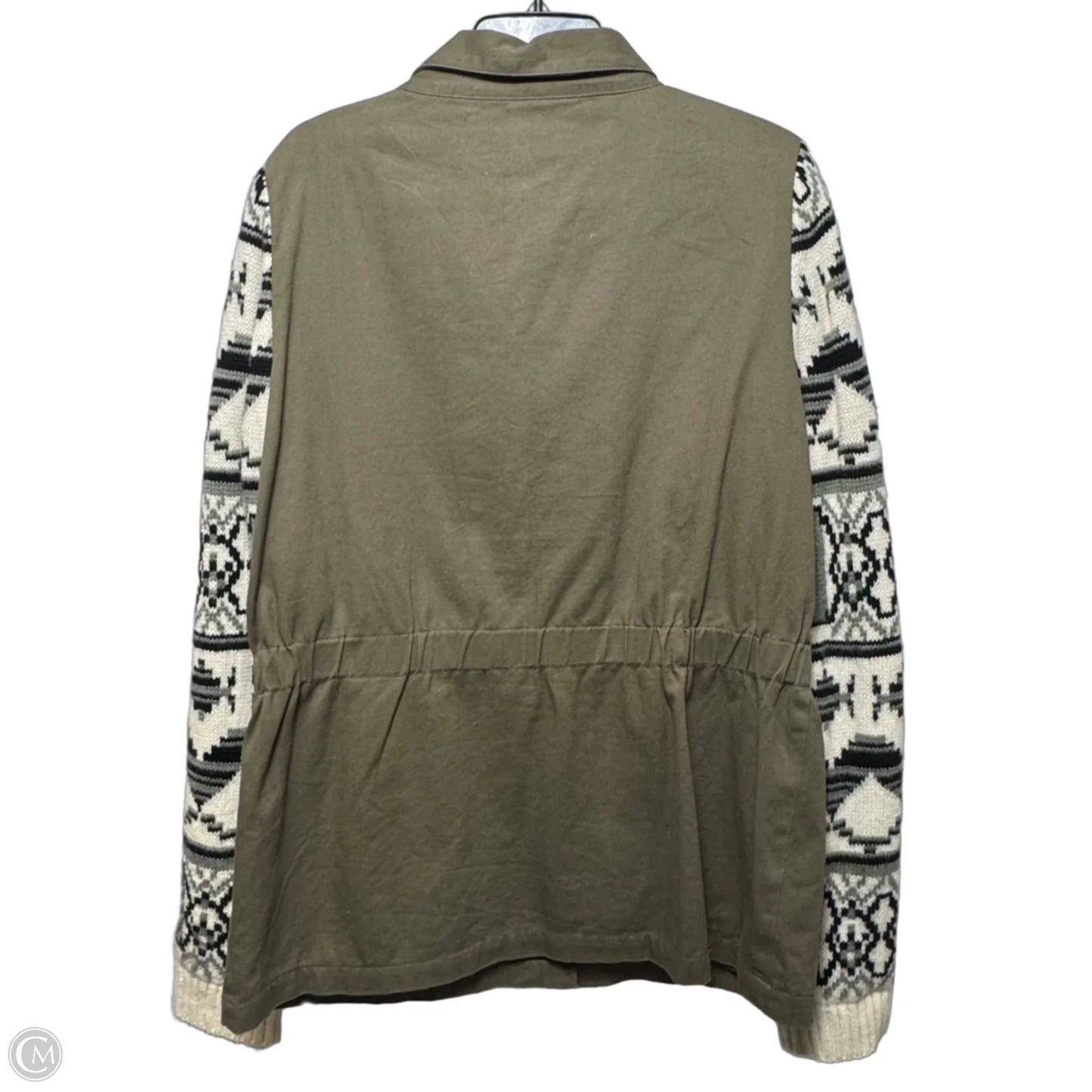 Jacket Utility By Vintage Havana In Green, Size: L