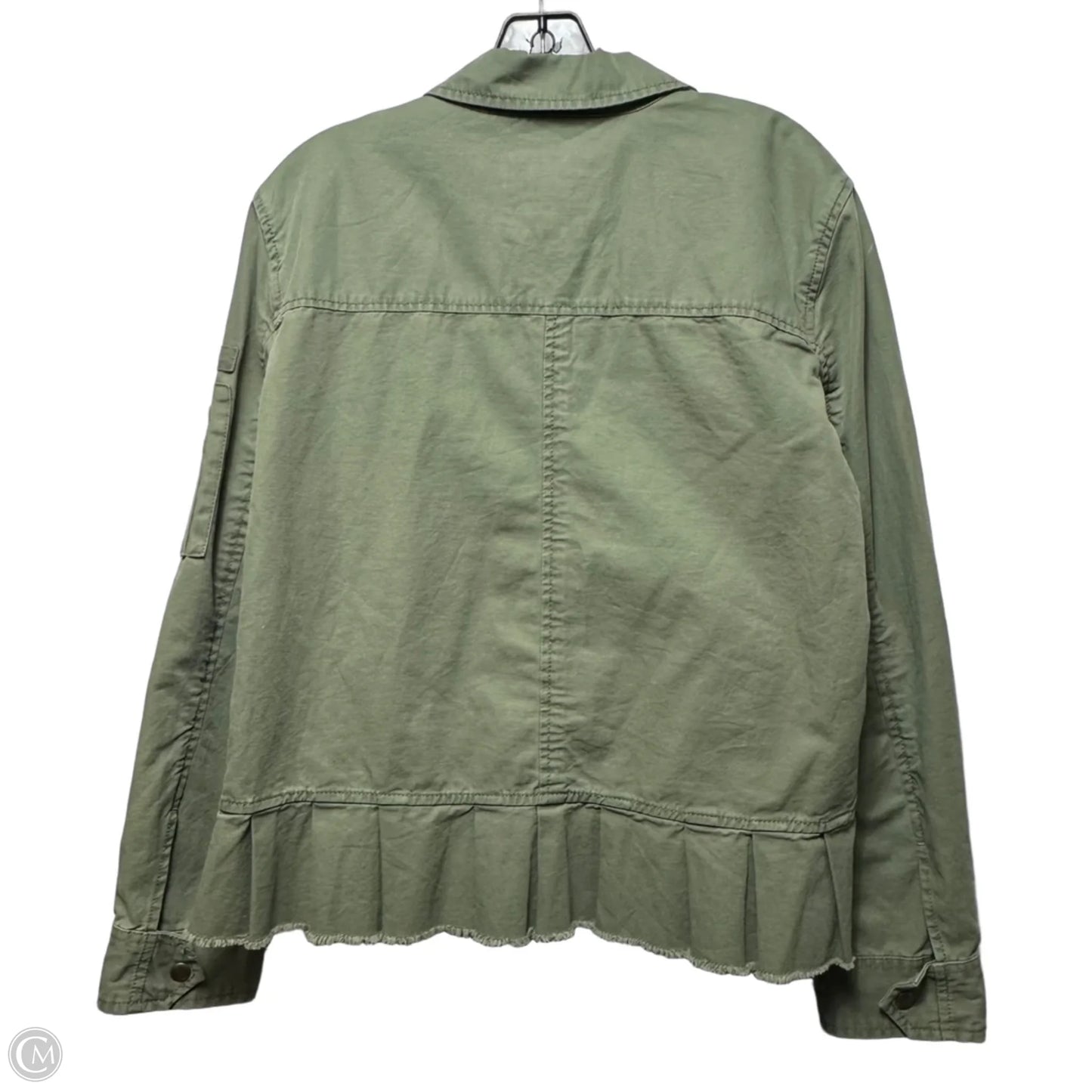 Jacket Utility By Gap In Green, Size: L