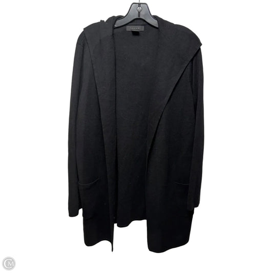 Sweater Cardigan By T Tahari In Black, Size: Xl
