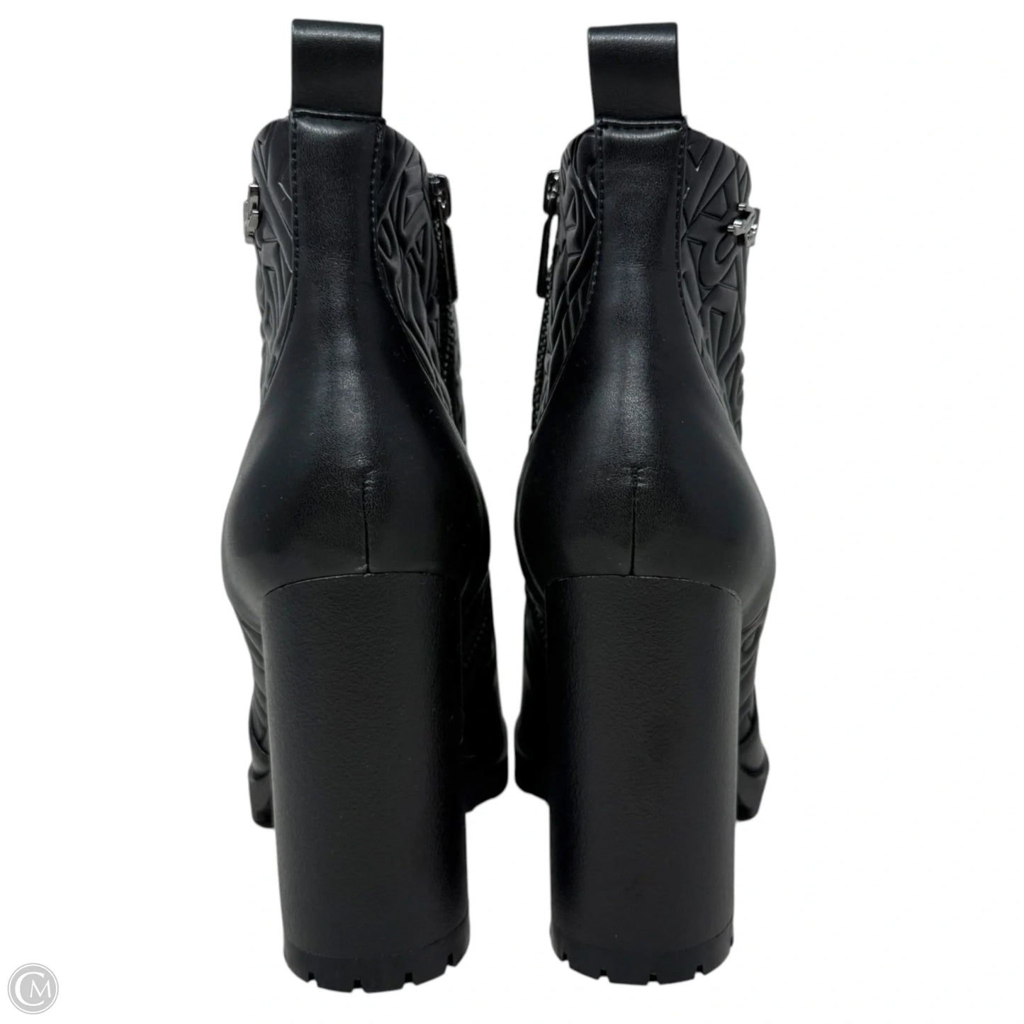 Petria Platform Lug Sole Ankle Boots By Karl Lagerfeld In Black, Size: 9