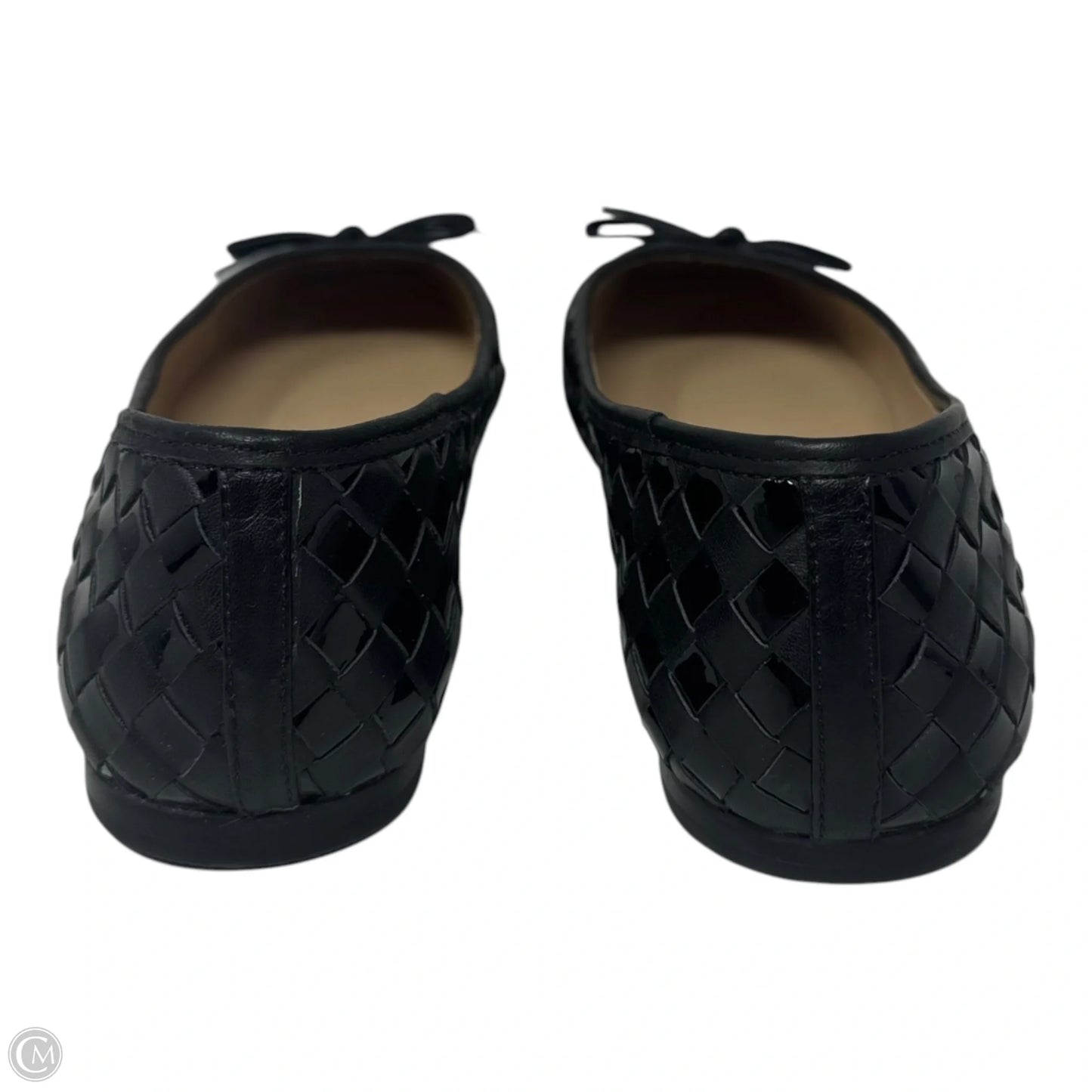 Woven Shoes Flats By Bernardo In Black, Size: 8.5