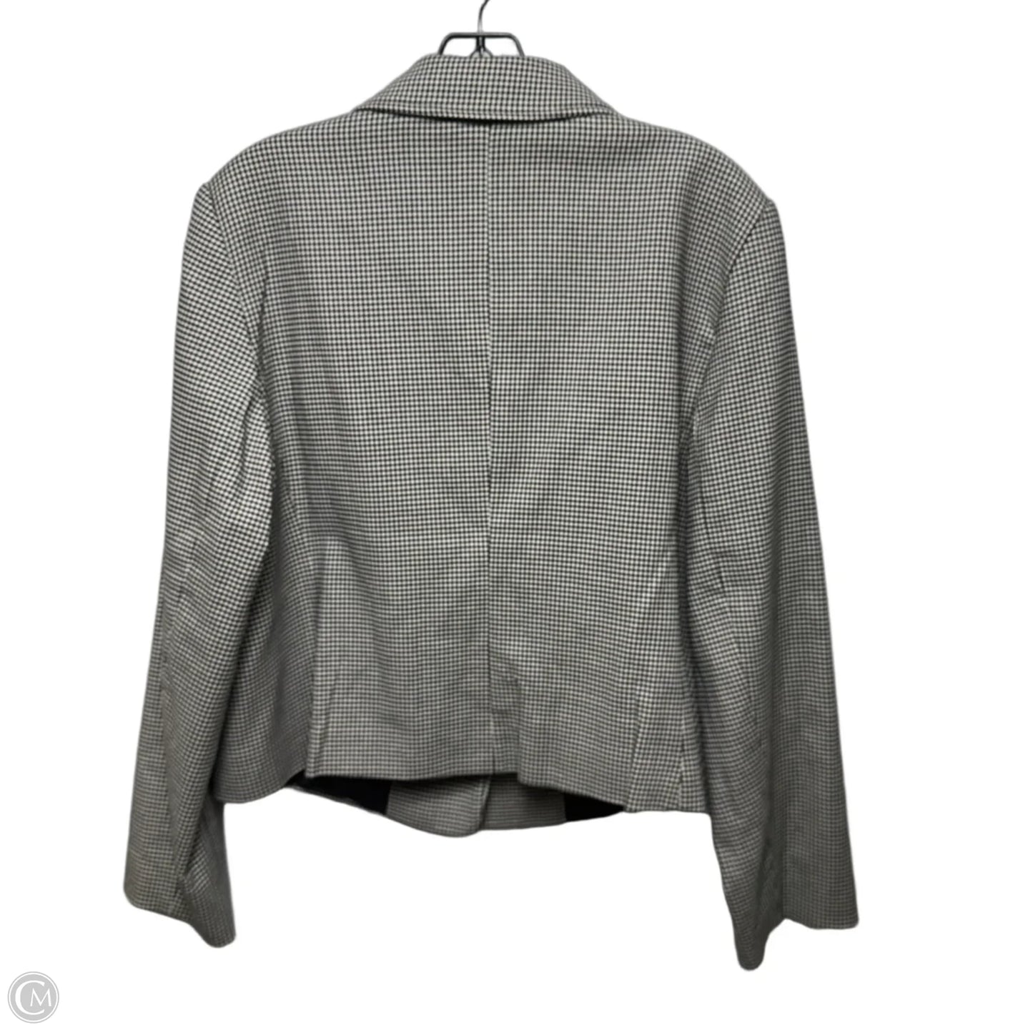 Blazer By Talbots In Black & White, Size: 14