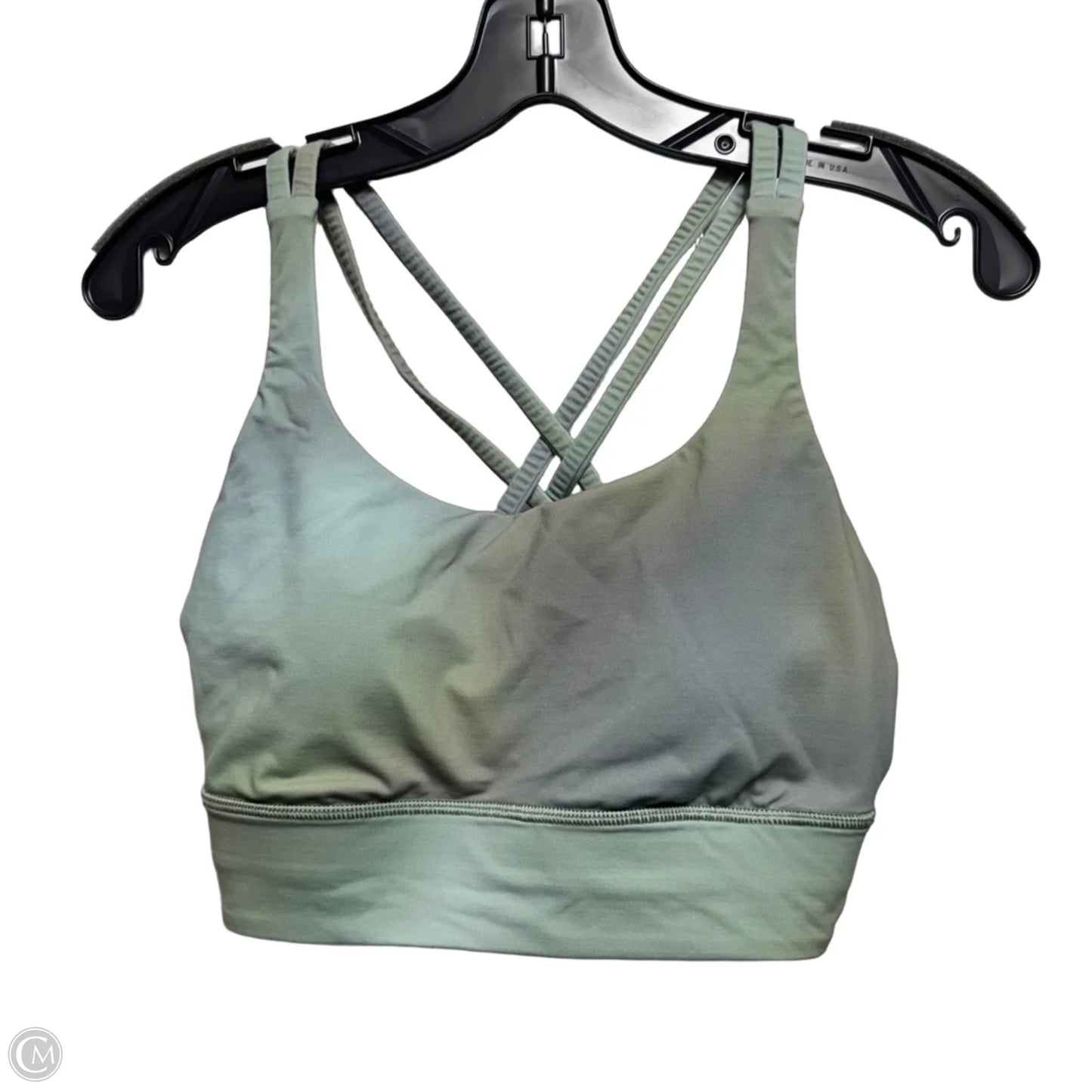 Athletic Bra By Lululemon In Ombre Print, Size: 10