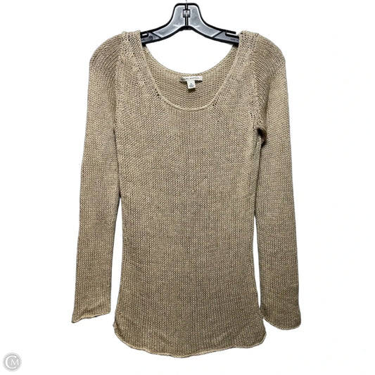 Sweater By Banana Republic In Tan, Size: S