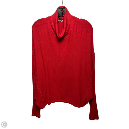 Top Long Sleeve By We The Free In Red, Size: S