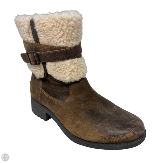 Blayre Boots Designer By Ugg In Brown, Size: 10