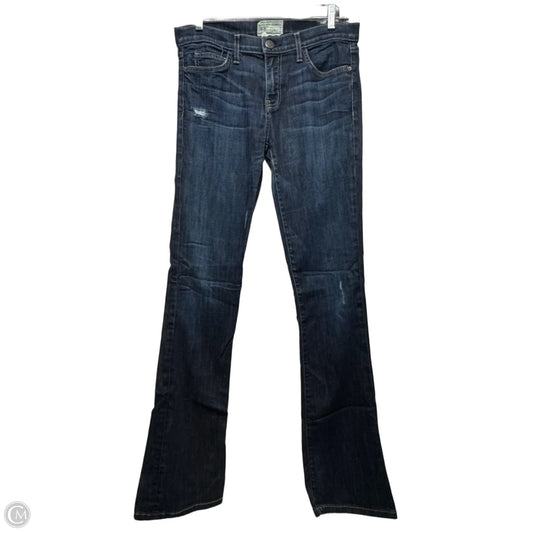 Jeans Boot Cut By Current/elliott In Blue Denim, Size: 8