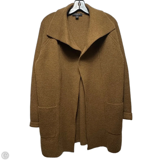 Sweater Cardigan By Ann Taylor In Brown, Size: Mp