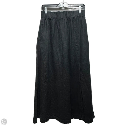 Skirt Maxi By Quince In Black, Size: M