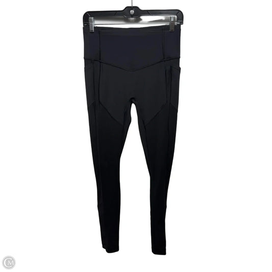 Athletic Leggings By Lululemon In Black, Size: 8