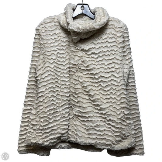 Jacket Faux Fur & Sherpa By Patagonia In Cream, Size: M
