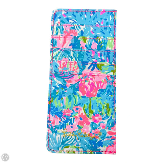 Flat Card Wallet Designer By Lilly Pulitzer, Size: Small