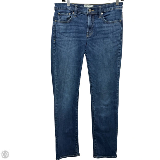 Yellowstone Sweet Mid Ride Straight Jeans By Lucky Brand In Blue Denim, Size: 6/38
