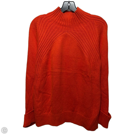 Sweater By Talbots In Orange, Size: L