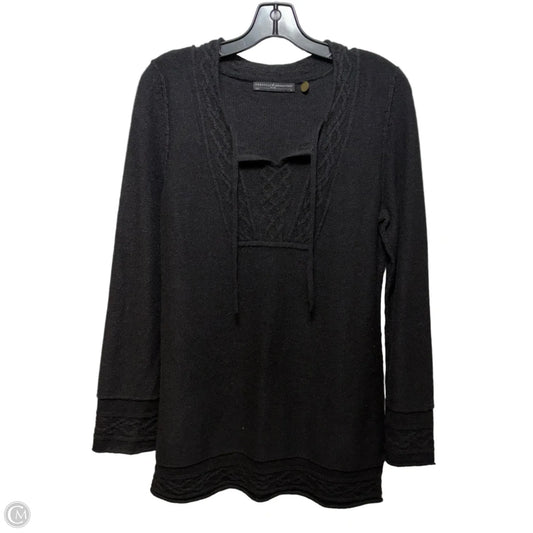Sweater By Peruvian Connection In Black, Size: M