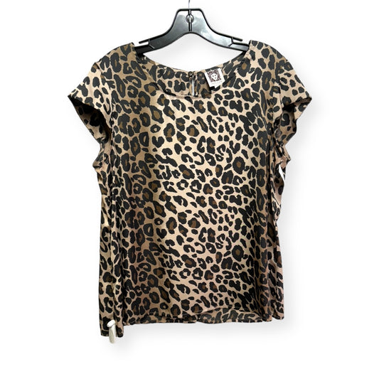 Top Short Sleeve By Anne Klein O  Size: L