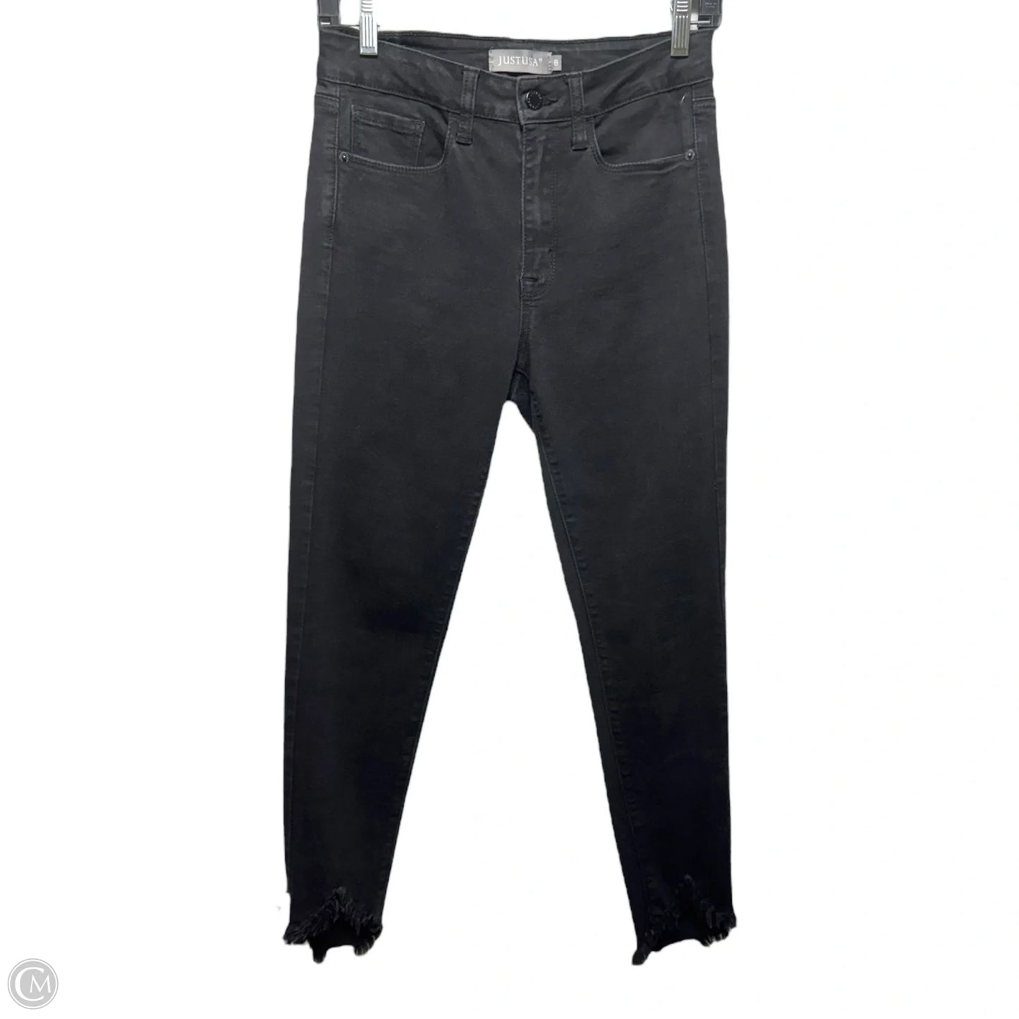 Jeans Skinny By Just USA In Black, Size: 8