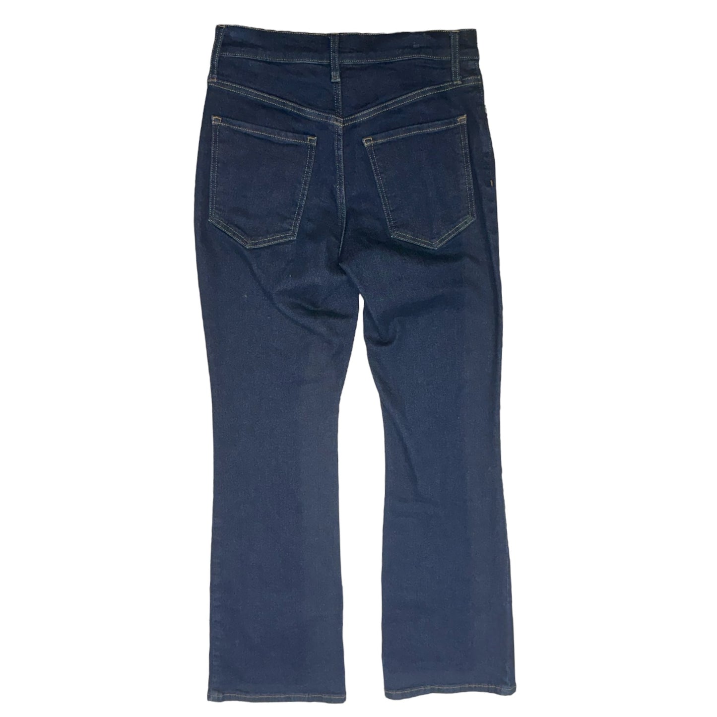 Jeans Flared By Banana Republic In Blue Denim, Size: 4