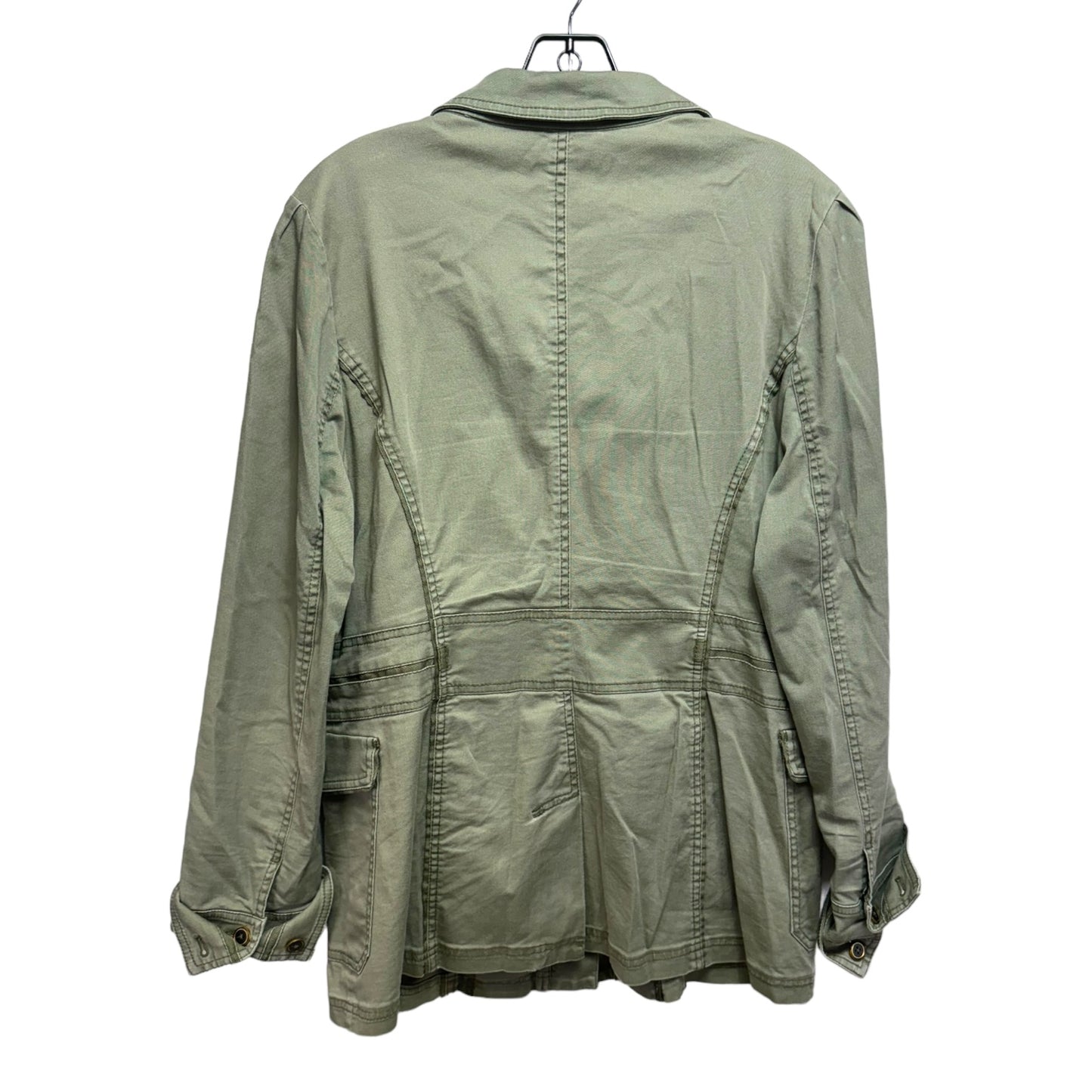 Jacket Utility By White House Black Market In Green, Size: 14