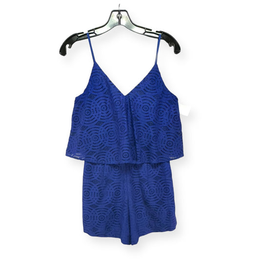 Caia Romper - True Blue Mystical Knotty Lace By Lilly Pulitzer  Size: 0