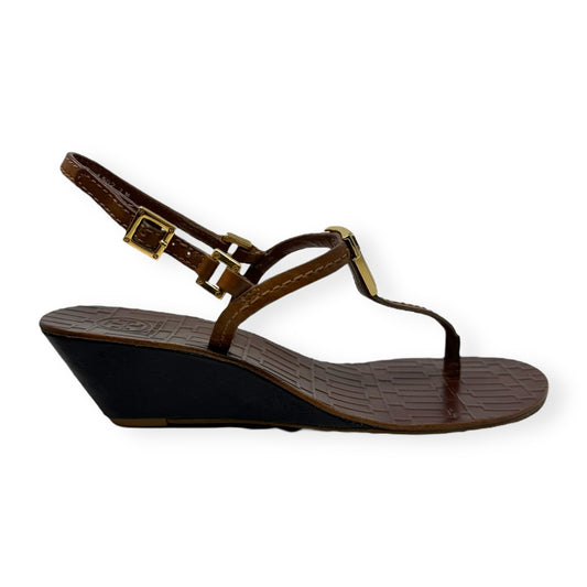 Pauline DemiWedge Sandals By Tory Burch  Size: 7