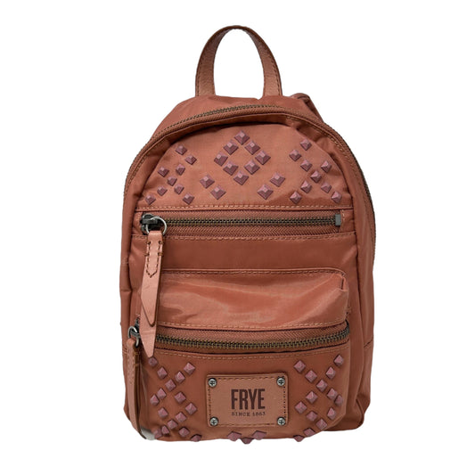 Ivy Nylon Mini Stud Backpack - Dusty Rose  By Frye  Size: Small