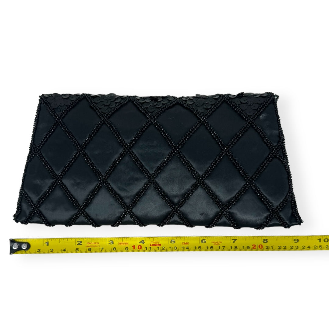 Small Black Clutch  Size: Small