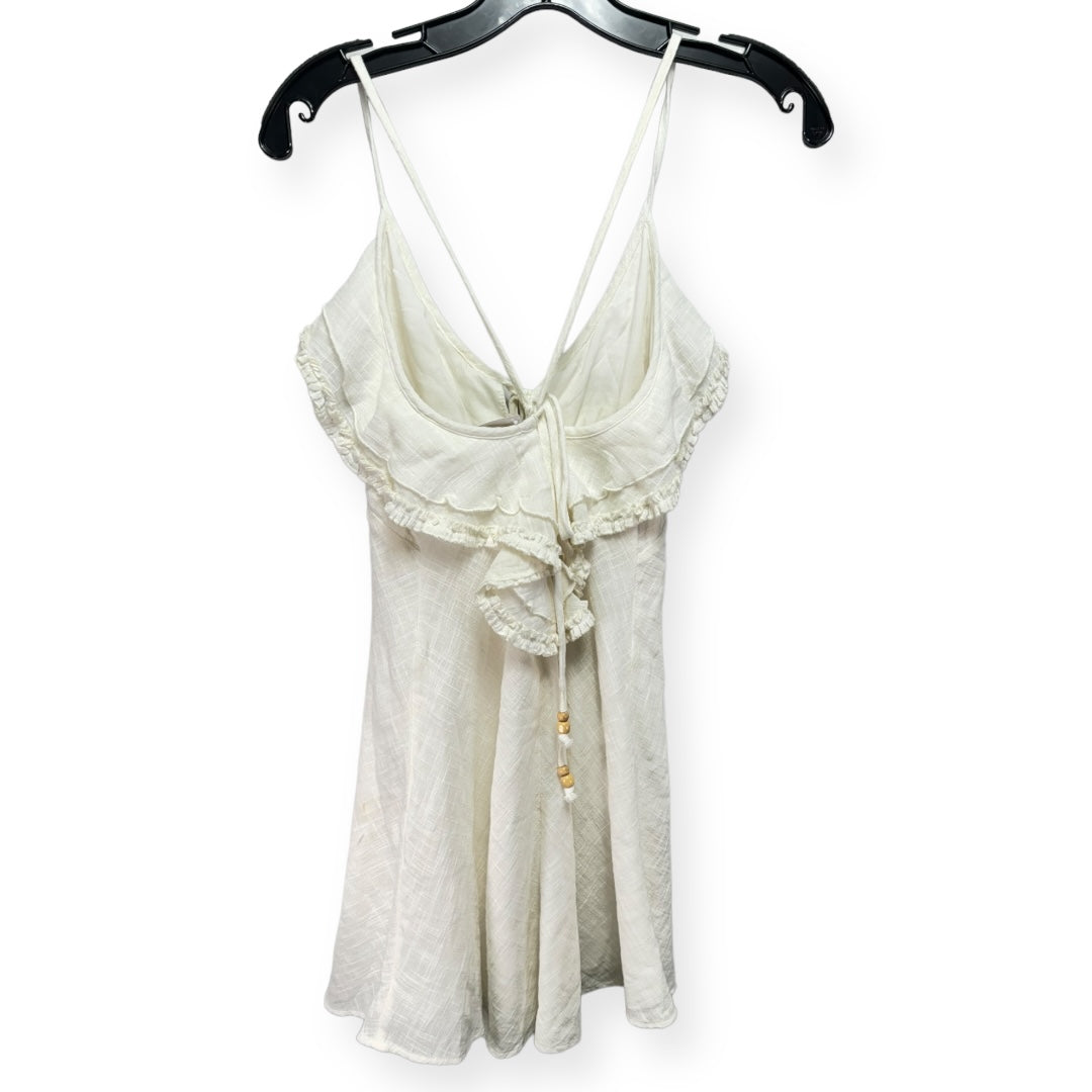 Love Forever Mini Dress in Ivory By Free People, Size XS